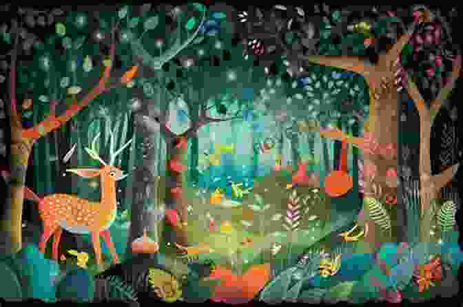 A Breathtaking Illustration Of A Lush And Magical Forest, Populated By Whimsical Creatures And Towering Trees Ann Alma Children S Library 2 Bundle: Skateway To Freedom / Under Emily S Sky