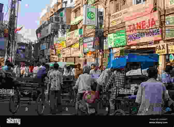 A Bustling Street In Old Delhi Filled With Vibrant Shops And People When The Bulbul Stopped Singing: Life In Palestine During An Israeli Siege (Eyewitness Memoirs)