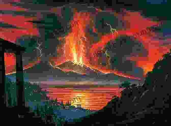 A Dramatic Depiction Of The Eruption Of Mount Vesuvius Escape From Pompeii (Graphic Expeditions)