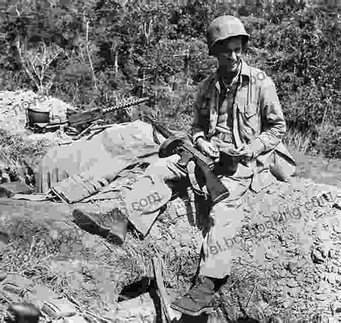 A Fallen U.S. Marine Lies Amidst The Debris Of Battle On Guadalcanal, A Poignant Reminder Of The Human Cost Of War Guadalcanal Diary Richard Tregaskis