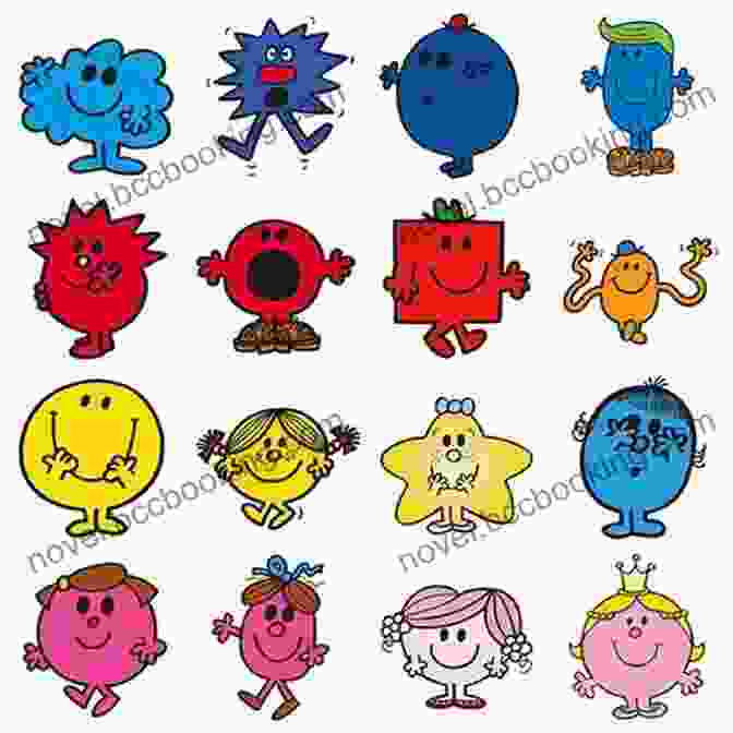 A Festive Illustration Of Mr. Men And Little Miss Characters Adorned In Christmas Attire A Christmas Carol (Mr Men And Little Miss)