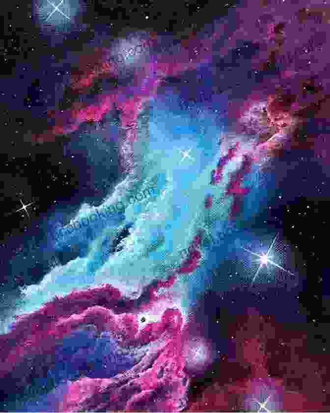 A Group Of People Participating In A Galaxy Painting Workshop, Using Vibrant Acrylics To Create Stunning Cosmic Masterpieces. Galaxy Watercolor: Paint The Universe With 30 Awe Inspiring Projects