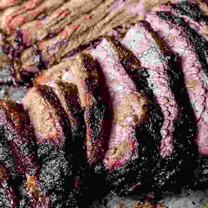 A Juicy And Flavorful Smoked Brisket, A Texas Barbecue Staple Texas Eats: The New Lone Star Heritage Cookbook With More Than 200 Recipes