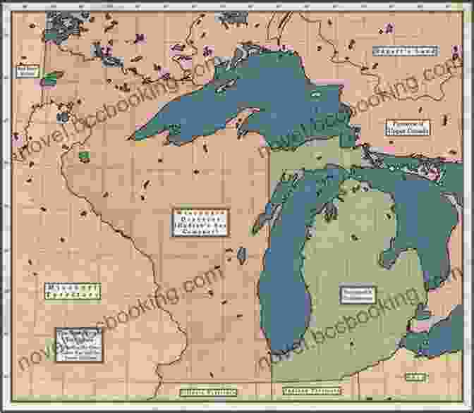 A Map Of North America, Highlighting The Vast Extent Of Tecumseh's Confederacy, Stretching From The Great Lakes To The Gulf Of Mexico. American Legends: The Life Of Tecumseh