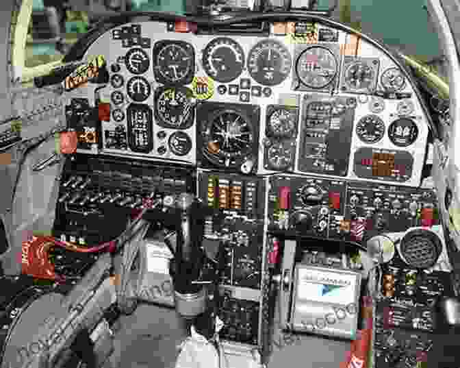 A Pilot In A Cold War Fighter Jet Cockpit, Surrounded By Dials And Controls, Looking Out The Canopy. Vulcan Test Pilot: My Experiences In The Cockpit Of A Cold War Icon