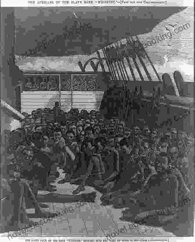 A Slave Ship Crossing The Atlantic Ocean. The ABCs Of Black History