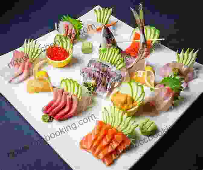 A Tantalizing Platter Of Sushi And Sashimi, Showcasing The Artistry Of Japanese Cuisine Unbelievable Pictures And Facts About Japan