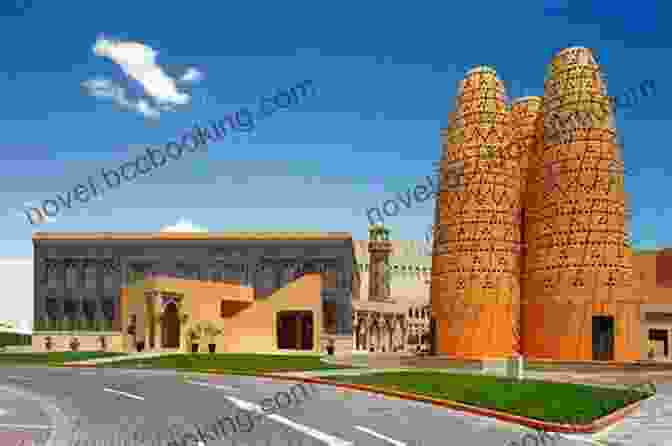 A Vibrant And Colorful Scene From The Katara Cultural Village In Doha, Qatar, Showcasing Its Stunning Architecture, Public Art, And Cultural Performances. Unbelievable Pictures And Facts About Qatar