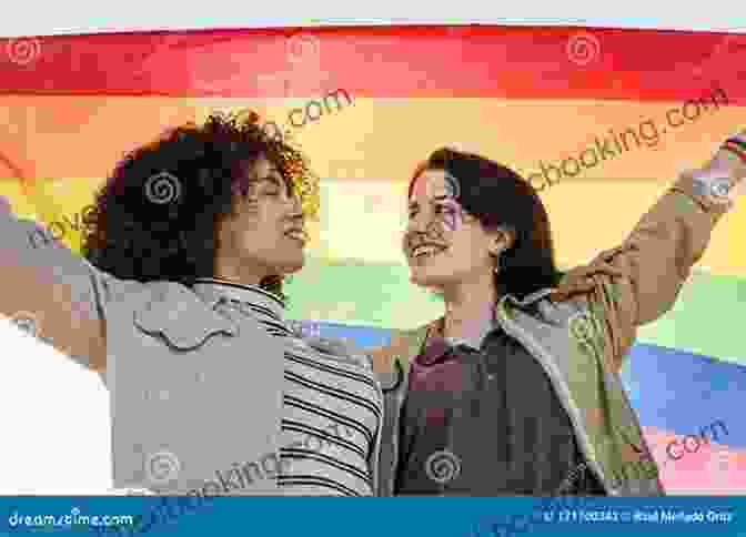A Vibrant And Intimate Photograph Of A Lesbian Couple Embracing In A Warm Embrace, Surrounded By A Rainbow Flag Representing The LGBTQ Community Are You Two Sisters?: The Journey Of A Lesbian Couple