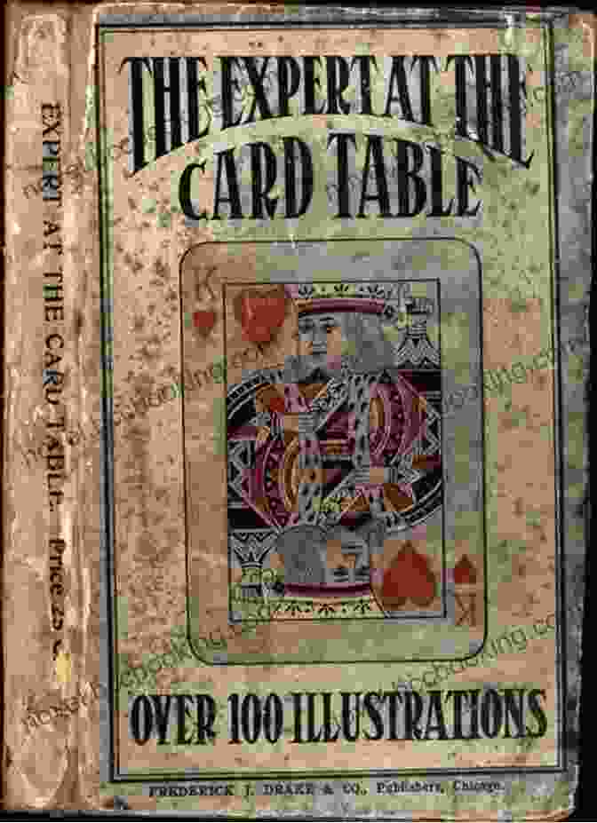 A Vintage Book Cover Of 'The Expert At The Card Table' By S.W. Erdnase The Expert At The Card Table