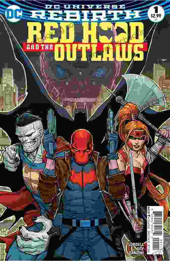 An Action Packed Cover Of Red Hood And The Outlaws 2024 Comic Book, Featuring Red Hood, Ravager, And Starfire In A Dynamic Pose. Red Hood: Outlaw (2024 ) #39 (Red Hood And The Outlaws (2024 ))