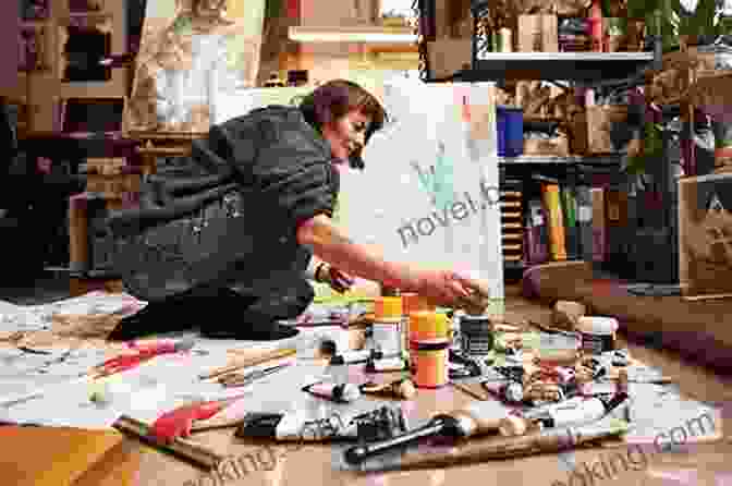 Artist Creating Artwork In Their Studio The Practice: Shipping Creative Work