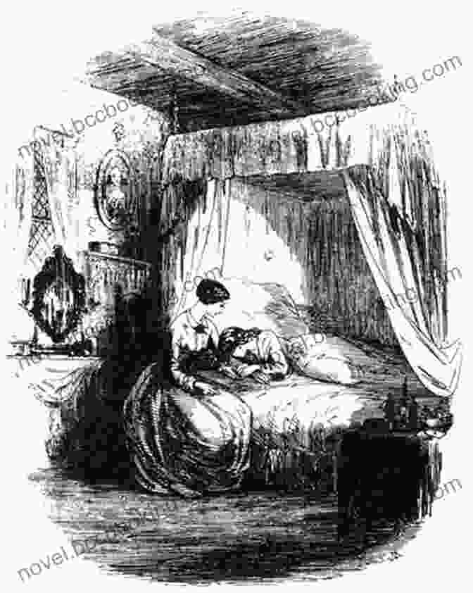 Bleak House 39 Illustration By Rosemary Wells Depicting Esther Summerson Standing In A Doorway, Her Expression One Of Determination And Resolve. Bleak House: 39 Illustration Rosemary Wells