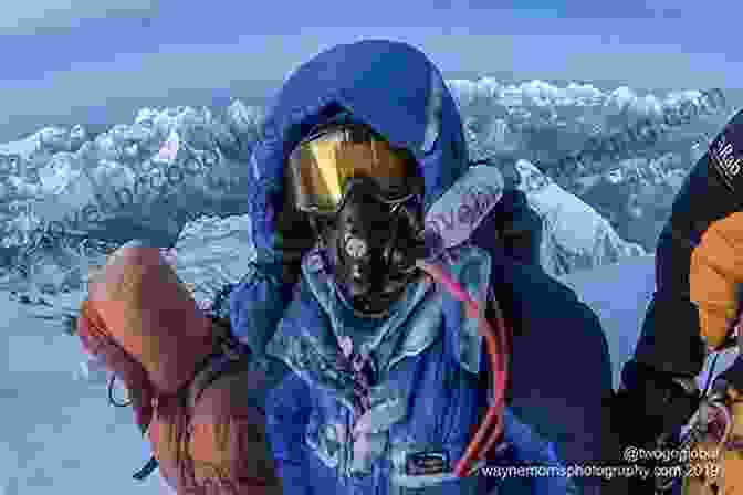 Climbers Wearing Oxygen Masks, Ascending A Steep Ice Wall Everest: Expedition To The Ultimate