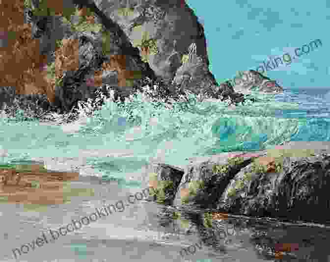 Coastal Landscape Painting Showcasing Crashing Waves, Distant Horizon, And Dramatic Cliffs. Coastal Landscapes (Collins Learn To Paint)