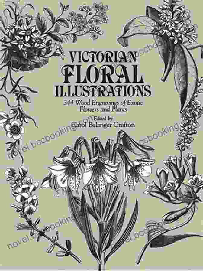 Colorful Craft Project Featuring Images Of Exotic Flowers From Dover Pictorial Archive. Exotic Flowers For Artists And Craftspeople (Dover Pictorial Archive)