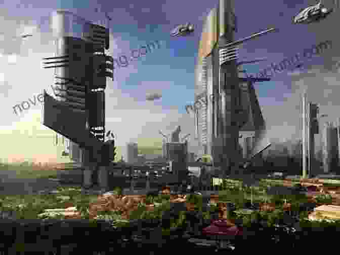 Cover Art For LitRPG Fantasy Sci Fi: Crystal Shards Online, Depicting A Futuristic City Skyline With Towering Skyscrapers And Digital Energy Beams In The Foreground. Shard Warrior: A LitRPG Fantasy Sci Fi (Crystal Shards Online 2)