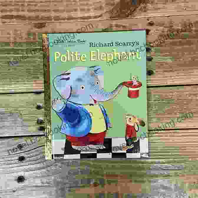 Cover Of Richard Scarry's Polite Elephant Little Golden Book Richard Scarry S Polite Elephant (Little Golden Book)