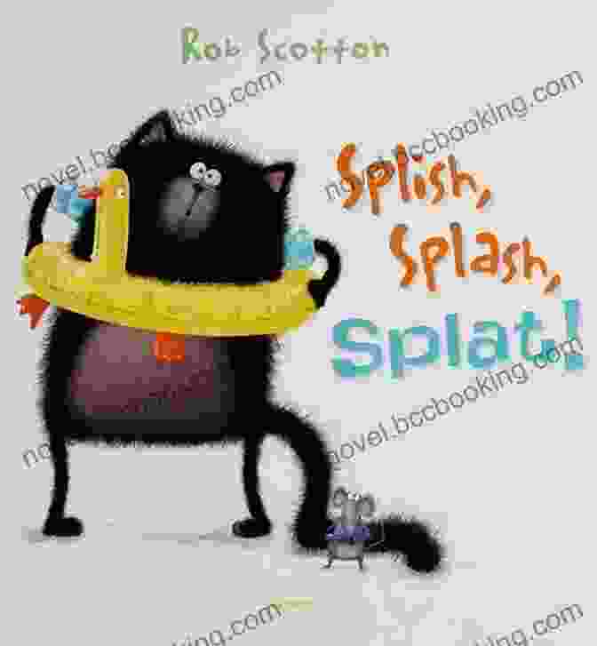 Cover Of Splish Splash Splat Splat The Cat Book Splish Splash Splat (Splat The Cat)