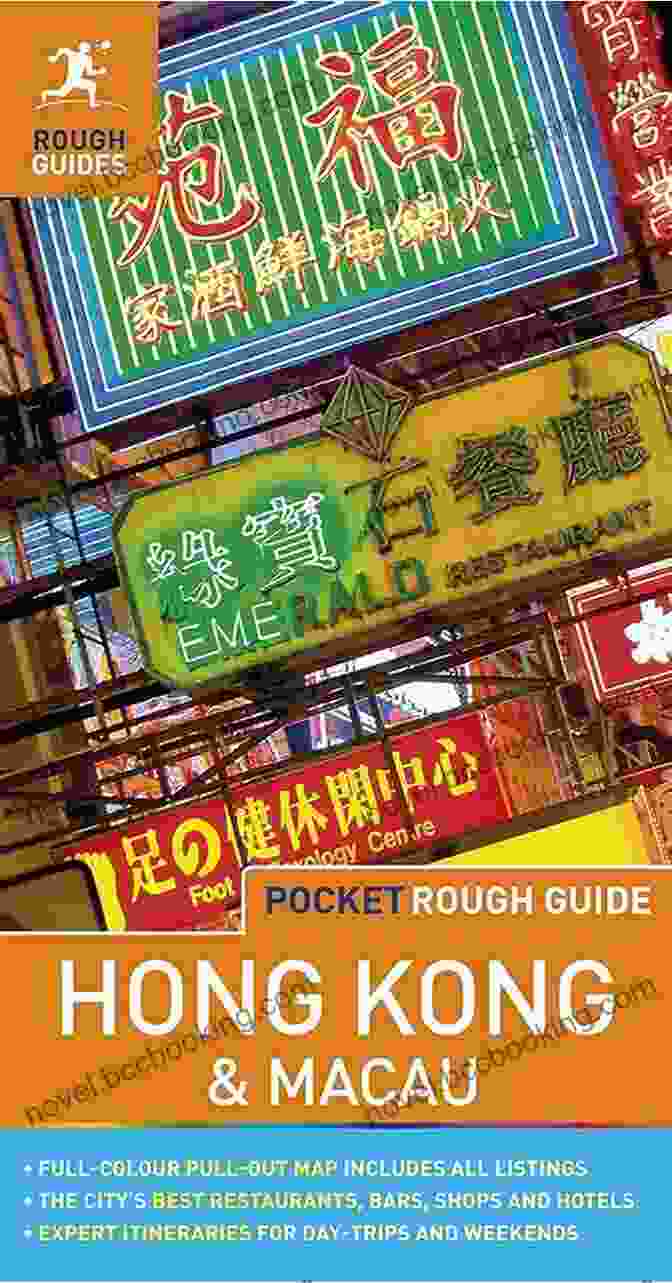 Cover Of The Pocket Rough Guide Hong Kong Macau Travel Guide Ebook, Featuring A Vibrant Cityscape With Iconic Landmarks And Bustling Streets. Pocket Rough Guide Hong Kong Macau (Travel Guide EBook)