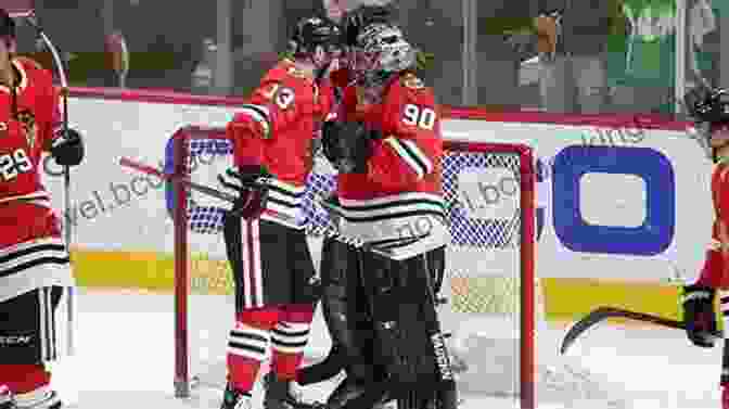 Emergency Goalie Being Congratulated By Teammates Odd Man In: Hockey S Emergency Goalies And The Wildest One Day Job In Sports