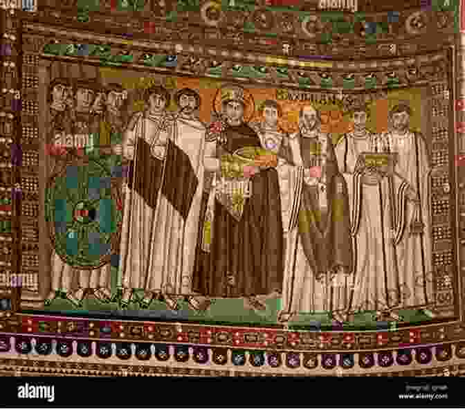 Golden Mosaic Of Emperor Justinian And His Court In The Church Of San Vitale, Ravenna Byzantine Art (Oxford History Of Art)