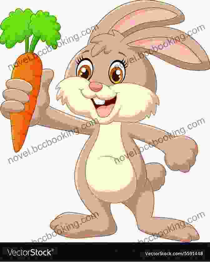 Illustration Of Big Bunny Steve Henry Holding A Carrot Here Is Big Bunny Steve Henry