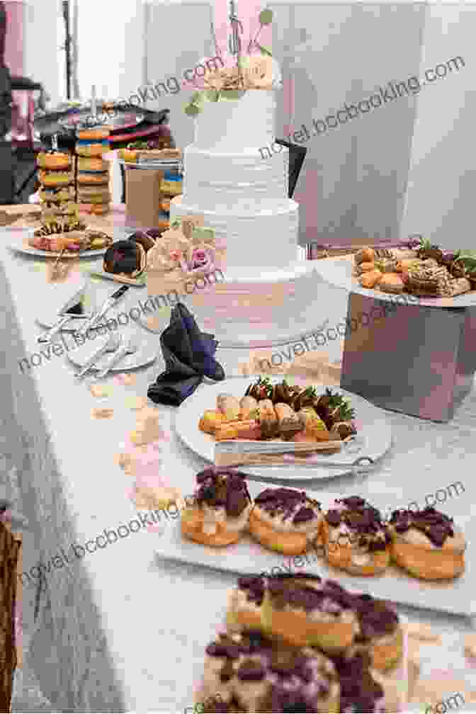 Image Of A Dessert Table Filled With Various Cakes, Pies, And Other Treats. America S Most Wanted Recipes Just Desserts: Sweet Indulgences From Your Family S Favorite Restaurants (America S Most Wanted Recipes Series)