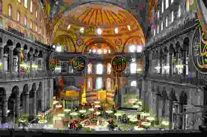 Interior Of Hagia Sophia, Istanbul, With Its Massive Dome And Intricate Mosaics Byzantine Art (Oxford History Of Art)