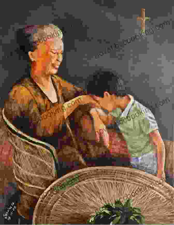 Jay With His Grandmother, Lola, A Symbol Of Filipino Culture And Tradition Patron Saints Of Nothing Randy Ribay