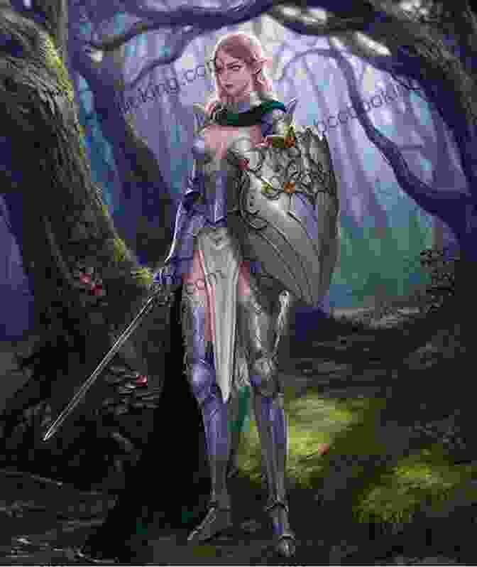 Lady Excalibur: Mission Of Magic Book Cover Depicting A Fierce Female Knight Wielding A Glowing Sword Amidst A Magical Landscape. Lady Excalibur Mission Of Magic