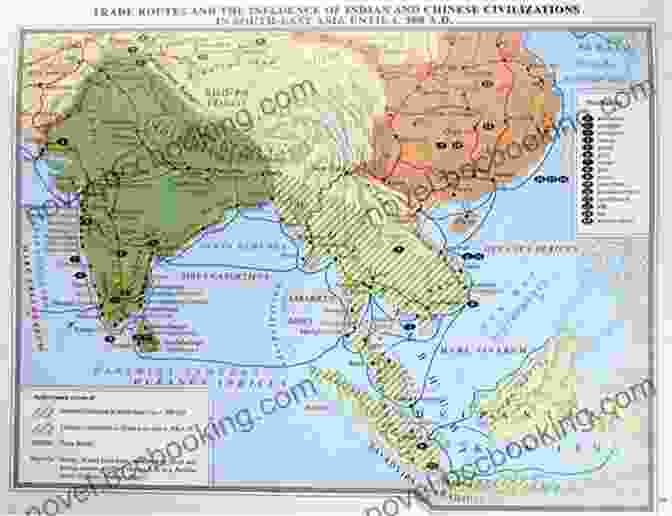 Map Of Southeast Asia With Highlighted Classical Civilizations Classical Civilizations Of South East Asia