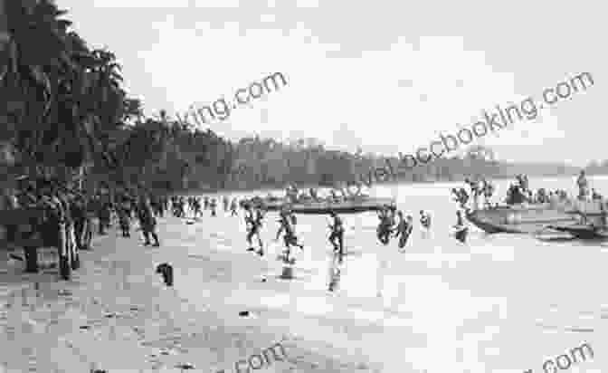 Marines Landing On Guadalcanal Strong Men Armed: The United States Marines Against Japan
