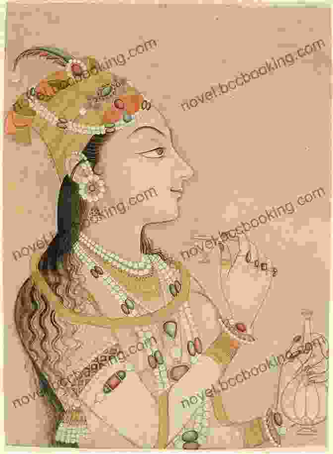 Nur Jahan, Mughal Empress, In Regal Attire, Holding A Golden Goblet Empress: The Astonishing Reign Of Nur Jahan