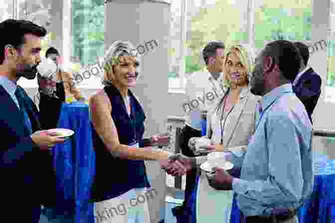 People Attending A Networking Event, Engaging In Conversations And Exchanging Business Cards Excuse Me: The Survival Guide To Modern Business Etiquette