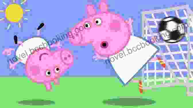 Peppa Pig In Action On The Soccer Field Peppa Plays Soccer (Peppa Pig: 8x8)
