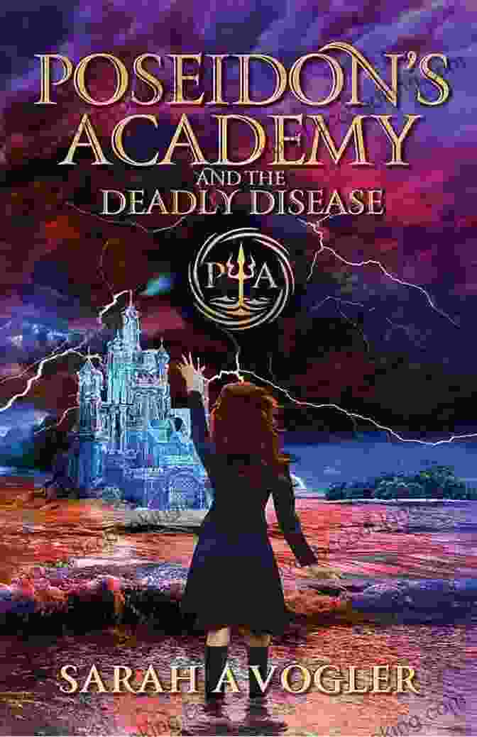 Poseidon Academy And The Deadly Disease Book Cover With A Group Of Divers Exploring An Underwater City. Poseidon S Academy And The Deadly Disease: A Middle Grade Fantasy