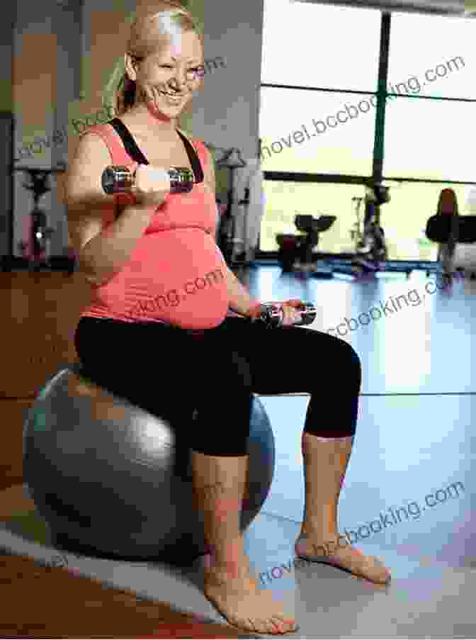 Pregnant Woman Exercising With A Fitness Ball Bump It Up: The Dynamic Flexible Exercise And Healthy Eating Plan For Before During And After Pregnancy