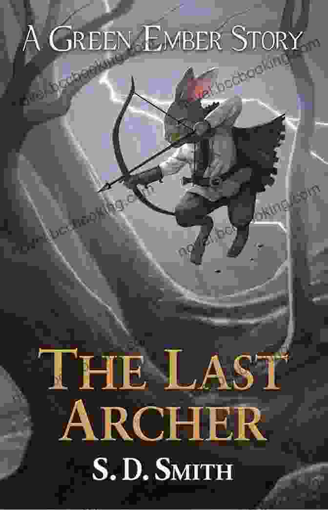 The Archer Cup: Green Ember Archer Book Cover Featuring The Protagonist, Ember, Aiming An Arrow Towards A Target In A Forest The Archer S Cup (Green Ember Archer 3)