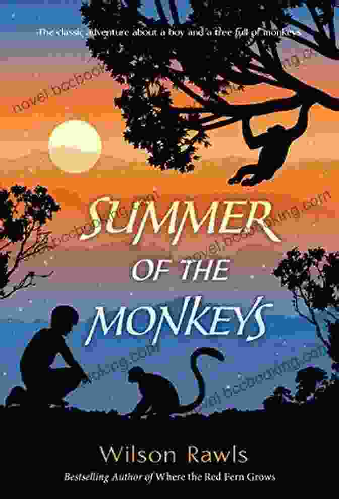 The Captivating Cover Of Wilson Rawls' Summer Of The Monkeys Wilson Rawls