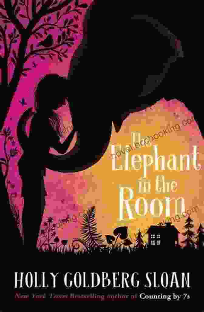 The Elephant In The Room Book Cover Featuring An Elephant Standing On A Pile Of Broken Glass The Elephant In The Room
