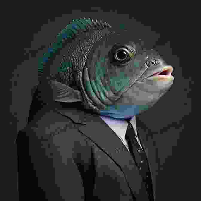 The Fish That Ate The Whale Book Cover, A Man In A Suit Is Holding A Fish That Is Wearing A Tie And Has A Dollar Sign On Its Tail The Fish That Ate The Whale: The Life And Times Of America S Banana King