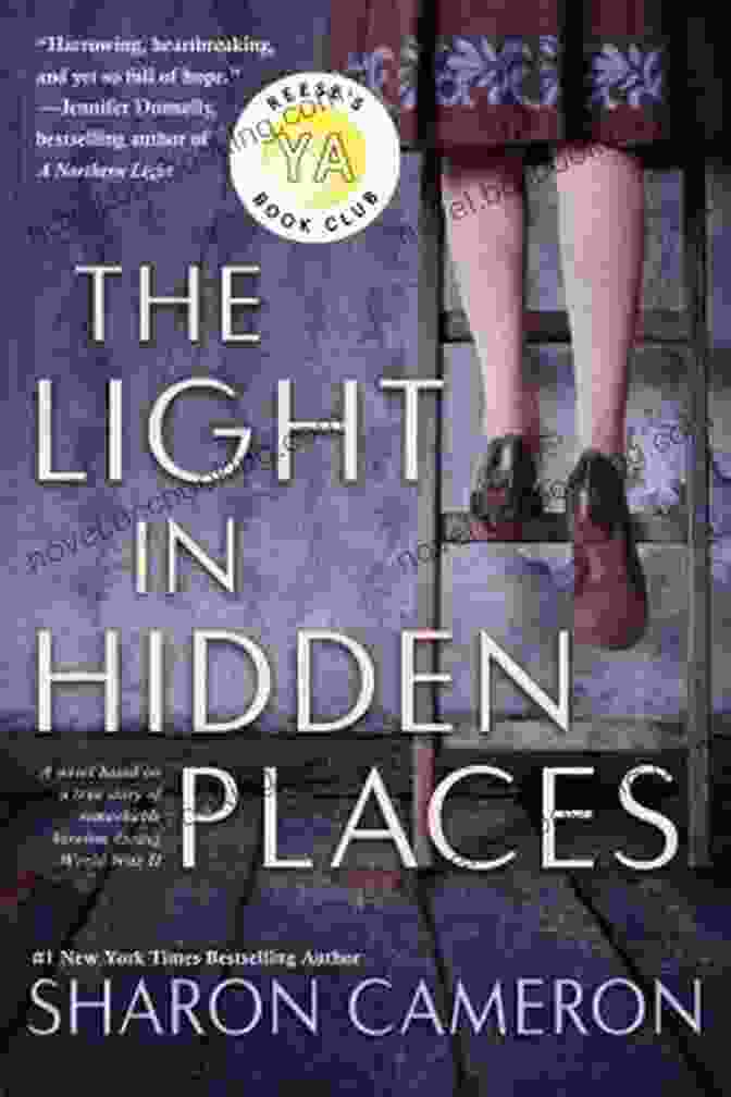 The Light In Hidden Places Book Cover Featuring A Woman Holding A Glowing Orb In A Dark Forest The Light In Hidden Places