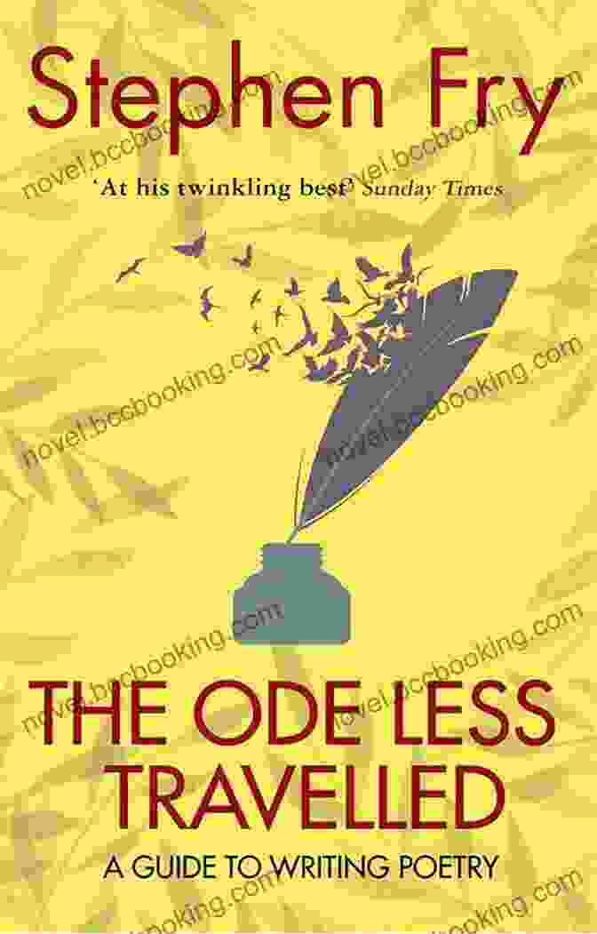 The Ode Less Travelled Book Cover Featuring A Feather Pen And An Open Notebook With Poetry Verses Written On It The Ode Less Travelled: Unlocking The Poet Within