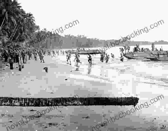 U.S. Marines Landing On The Beaches Of Guadalcanal, Facing Fierce Enemy Resistance Guadalcanal Diary Richard Tregaskis