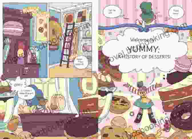 Vibrant Cover Of The Yummy History Of Desserts Graphic Novel Yummy: A History Of Desserts (A Graphic Novel)