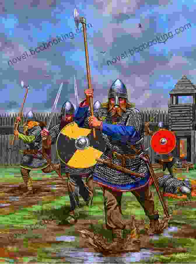 Viking Warriors Charging Into Battle The Bear Of Byzantium (Wolves Of Odin 2)