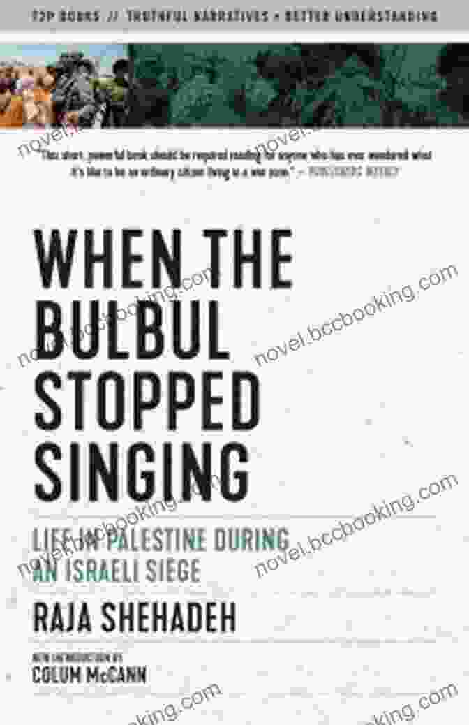 When The Bulbul Stopped Singing Book Cover Featuring A Woman In Traditional Attire With A Bulbul Bird On Her Hand When The Bulbul Stopped Singing: Life In Palestine During An Israeli Siege (Eyewitness Memoirs)