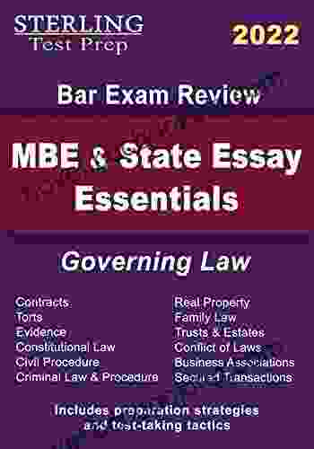 Sterling Test Prep MBE And State Essays Essentials: Governing Law For Bar Exam Review