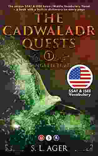 The Cadwaladr Quests (Book One: Tangled Time) USA Version: A Vocabulary Novel With A Built In Dictionary On Every Page